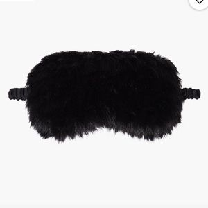 Savage X Fenty Faux Fur and Satin Eye Mask